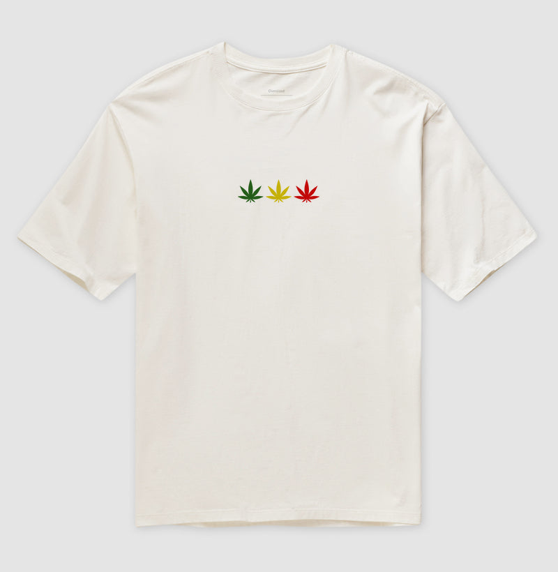 3 Folhas Reggae Oversized