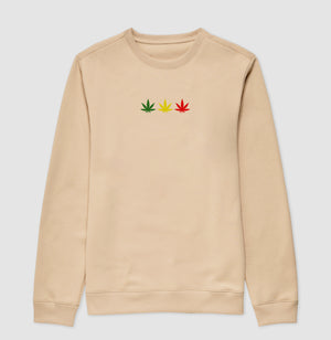 3 Folhas Reggae Moletom Premium