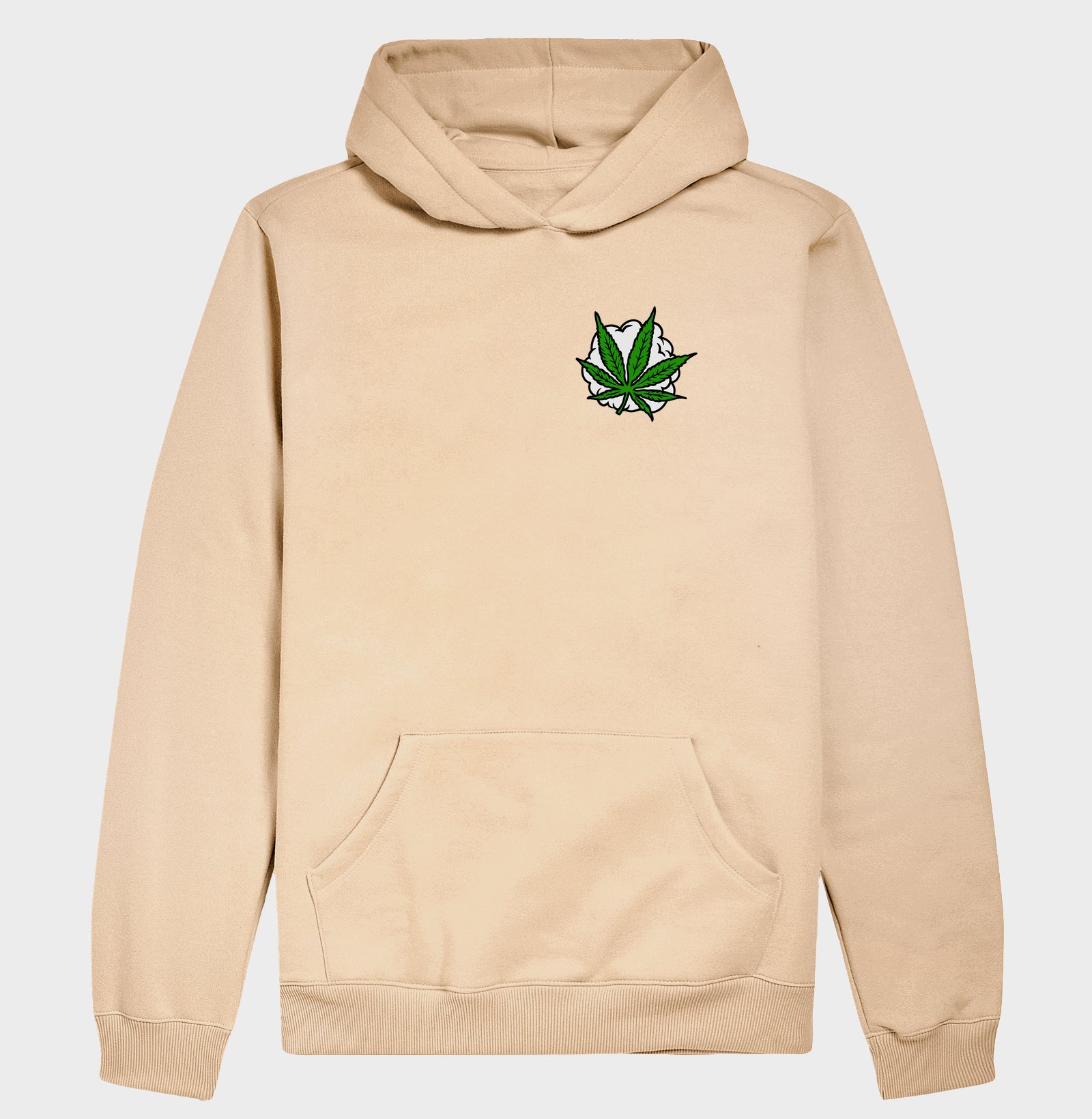 Folha Smoke Moletom Premium com Capuz
