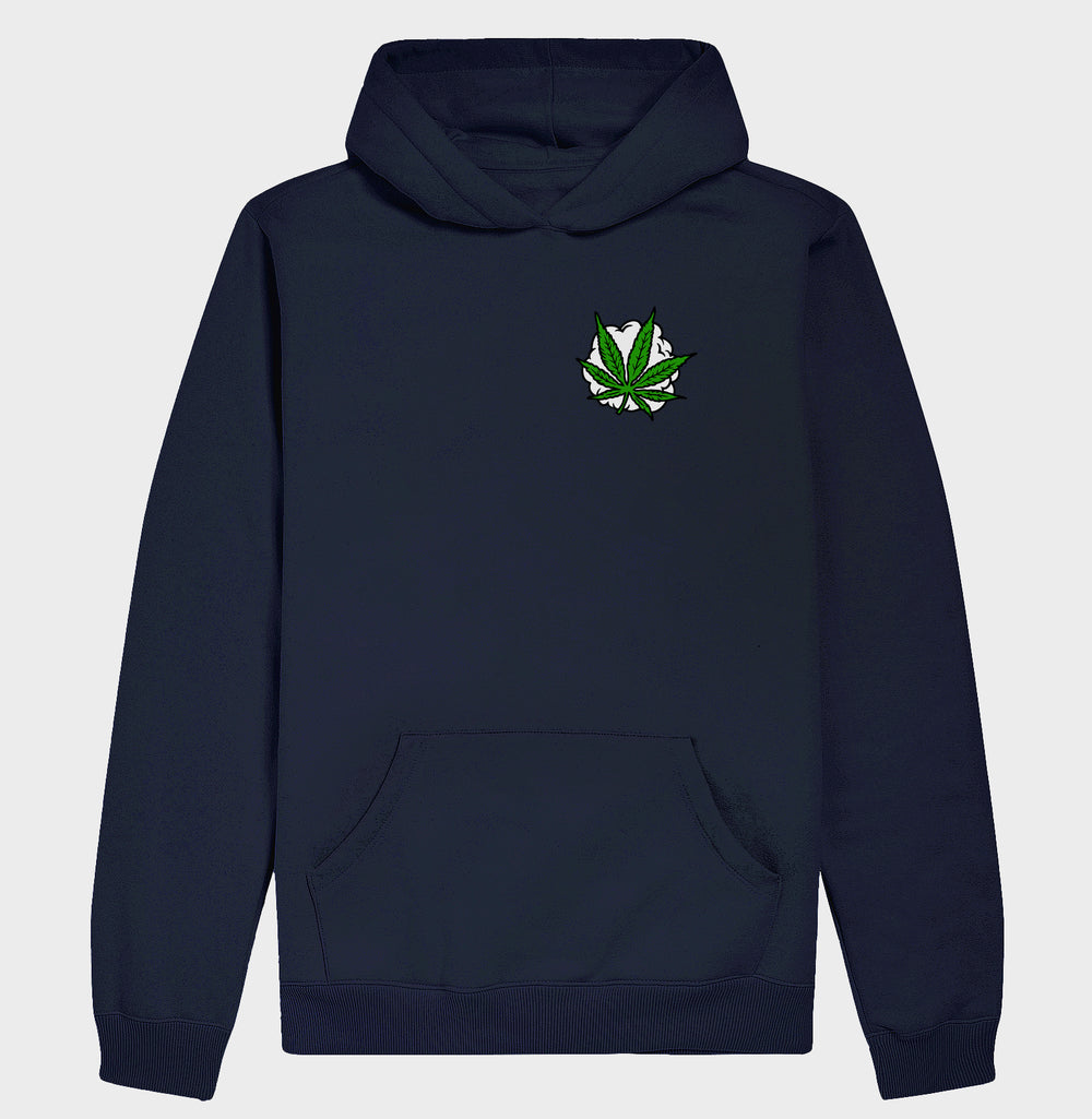 Folha Smoke Moletom Premium com Capuz