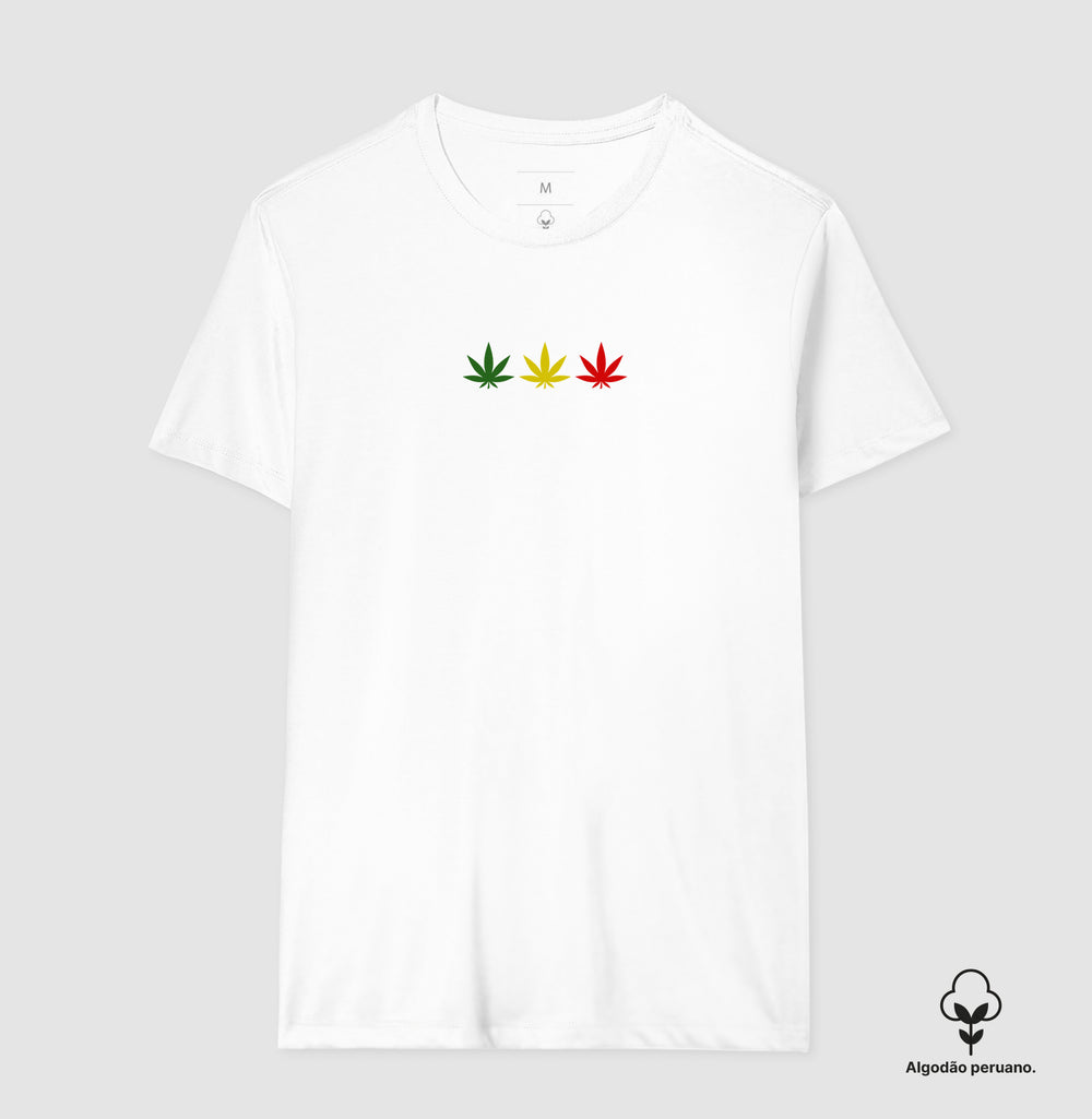 3 Folhas Reggae Algodão Peruano