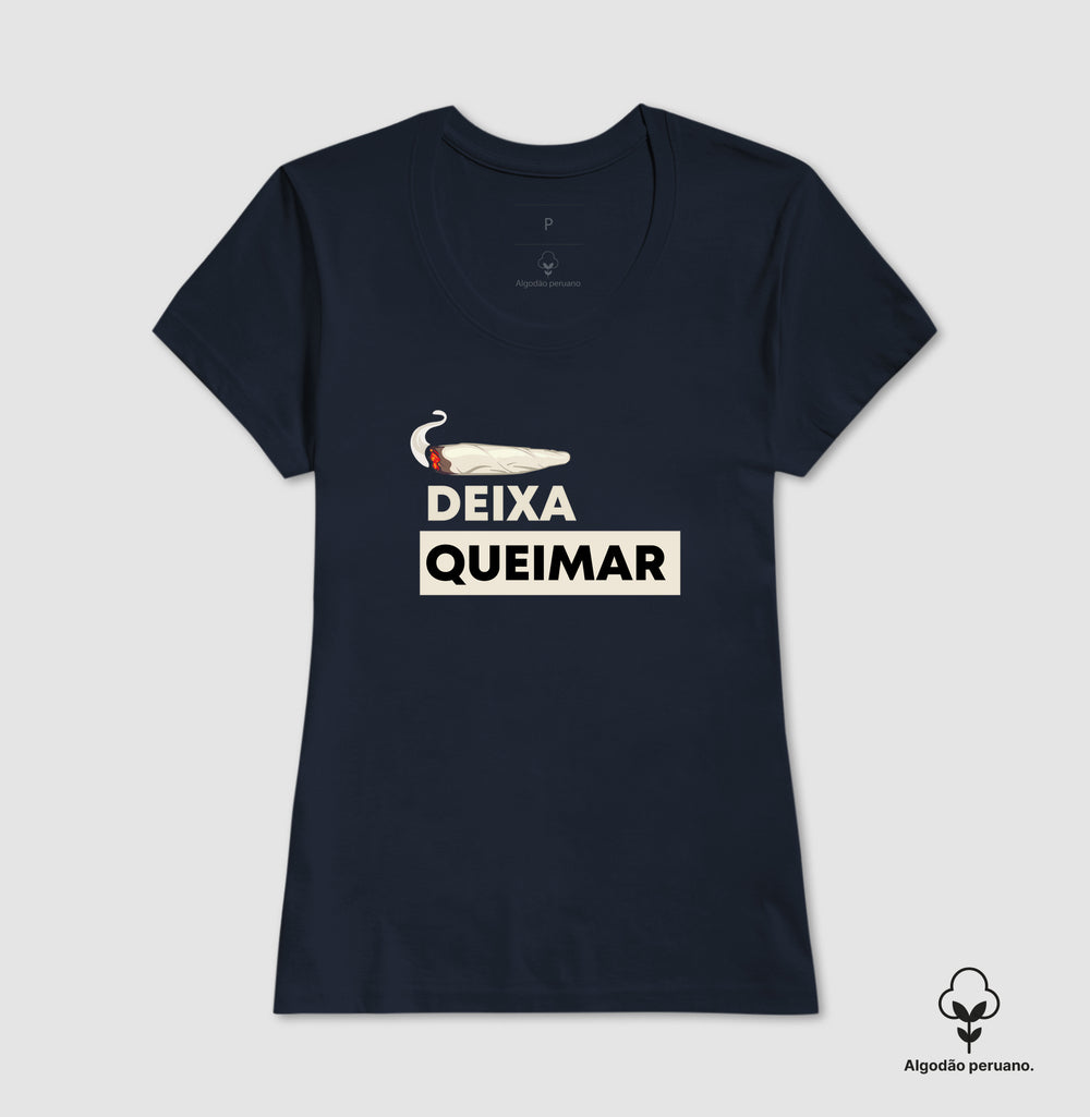 Deixa queimar Algodão Peruano