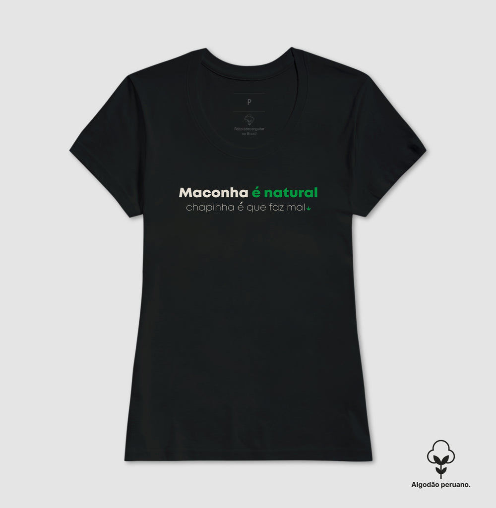 Maconha é natural Algodão Peruano