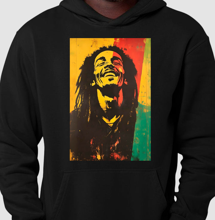 Bob Reggae Moletom com Capuz