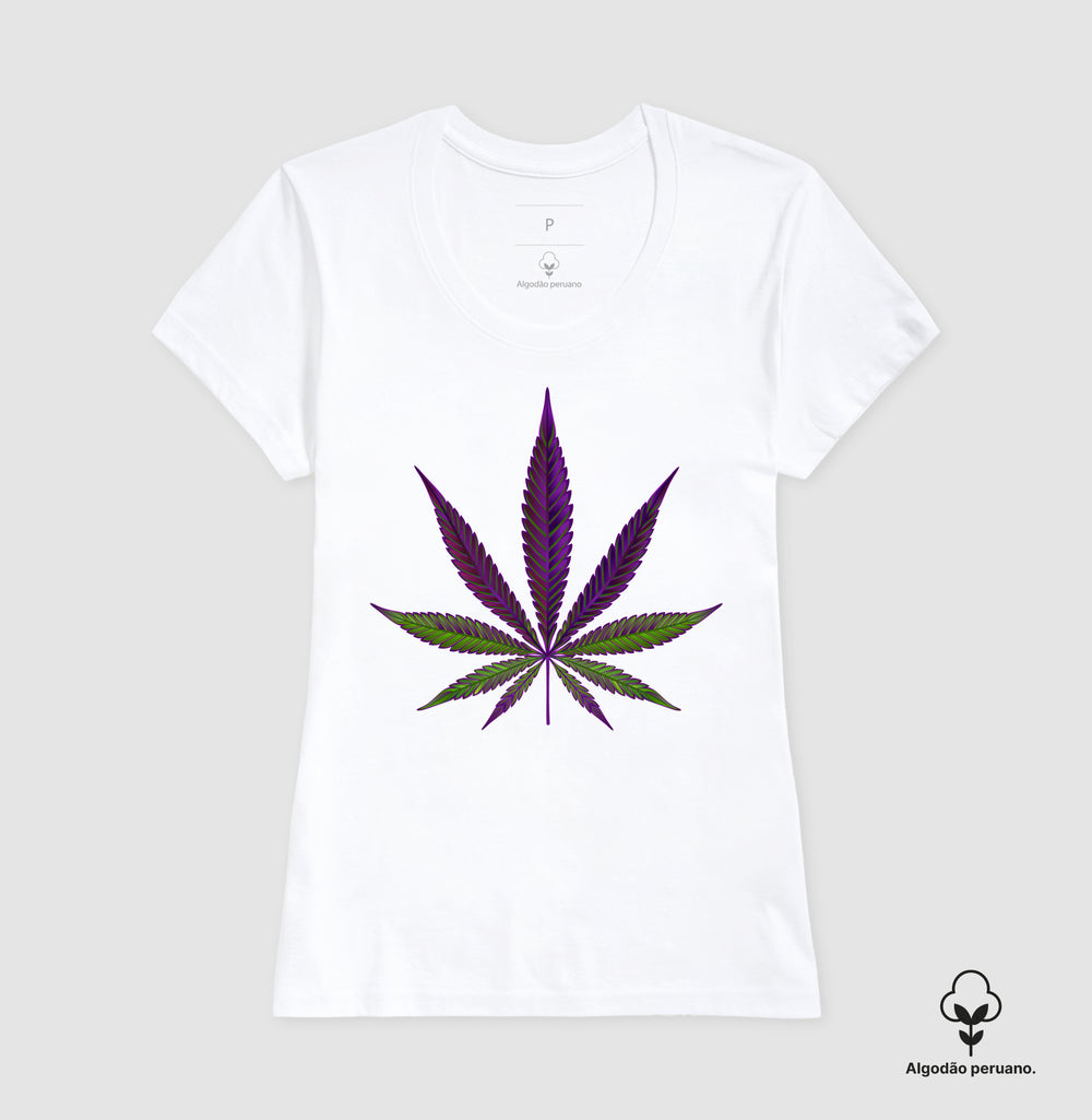 Folha Roxa Algodão Peruano