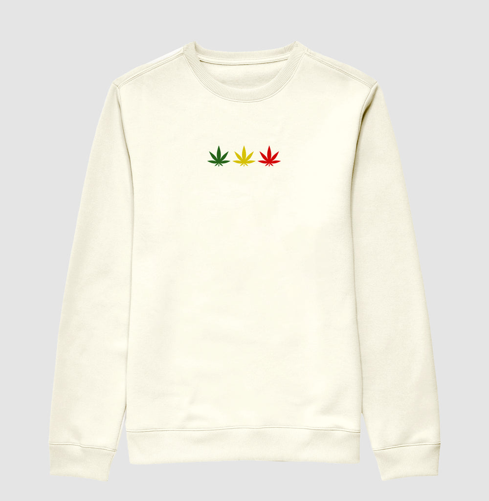 3 Folhas Reggae Moletom Premium