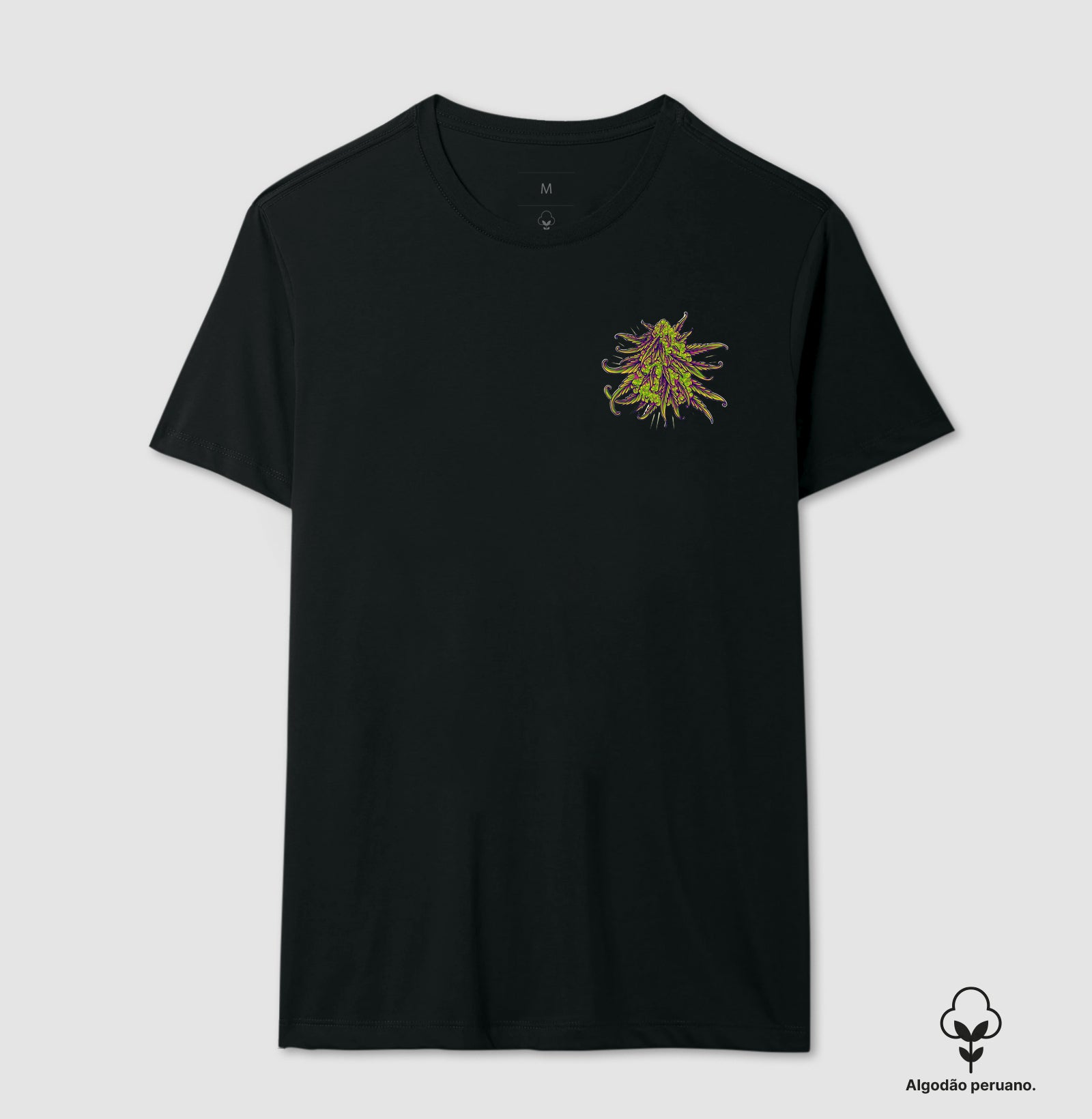 Flor Marijuana Algodão Peruano