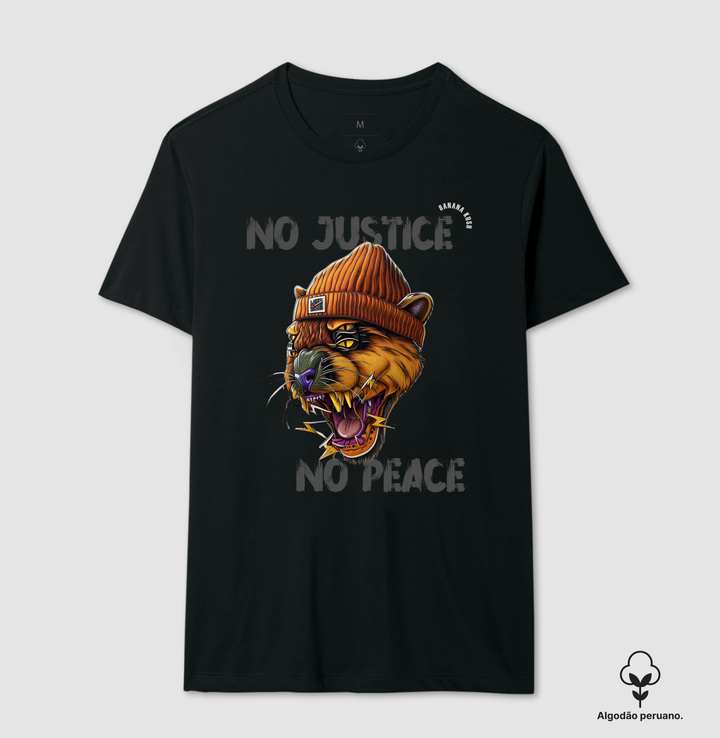 No justice no peace Algodão Peruano
