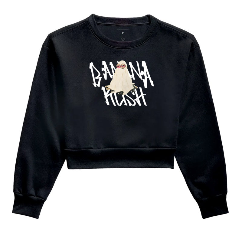 Ghost Kush Moletom Cropped Premium