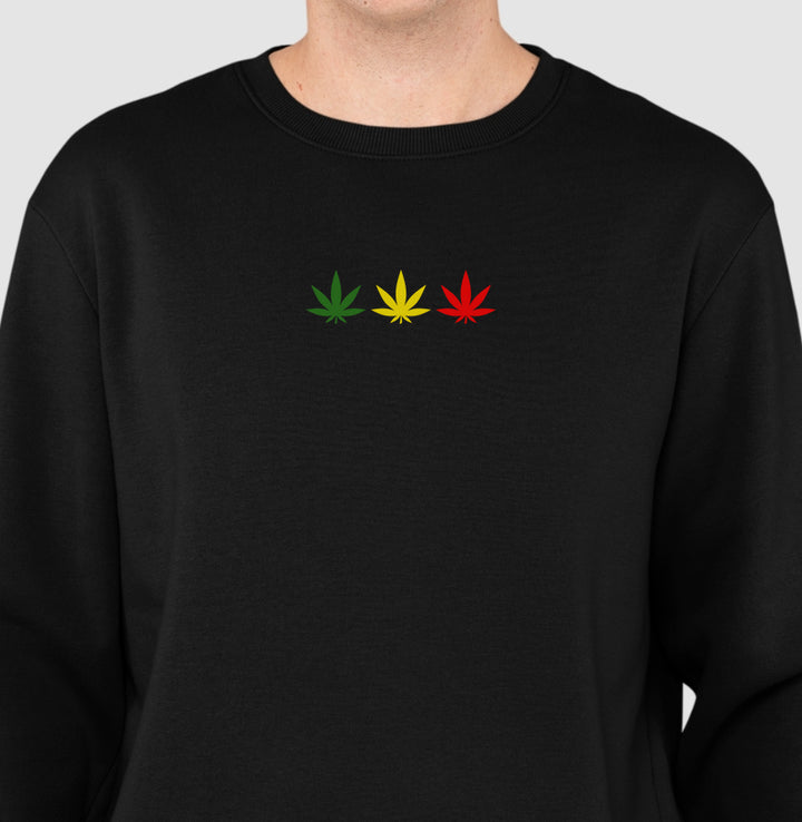 3 Folhas Reggae Moletom Premium
