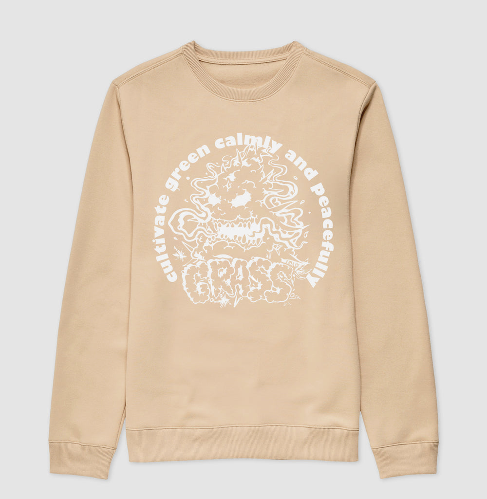 Green Calmly Moletom Premium