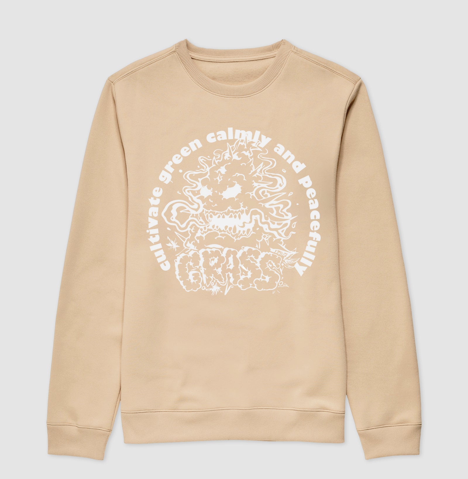 Green Calmly Moletom Premium