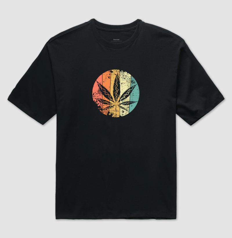 Folha Cannabis Collor Oversized