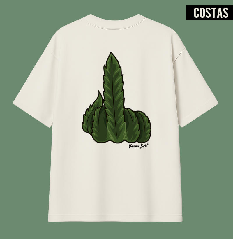 Dedo de Folha Oversized Costas