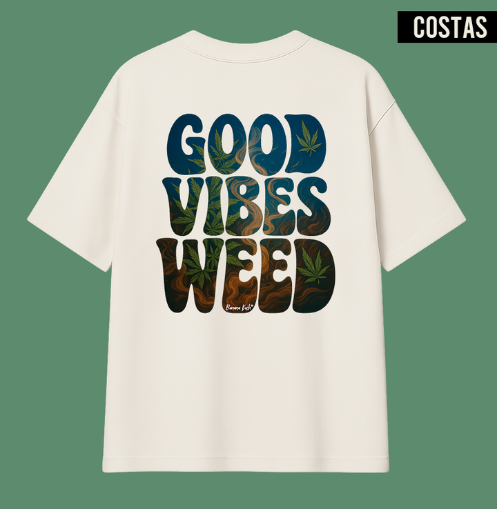 Good Vibes Weed Oversized Costas