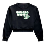 Banana Fly Moletom Cropped Premium