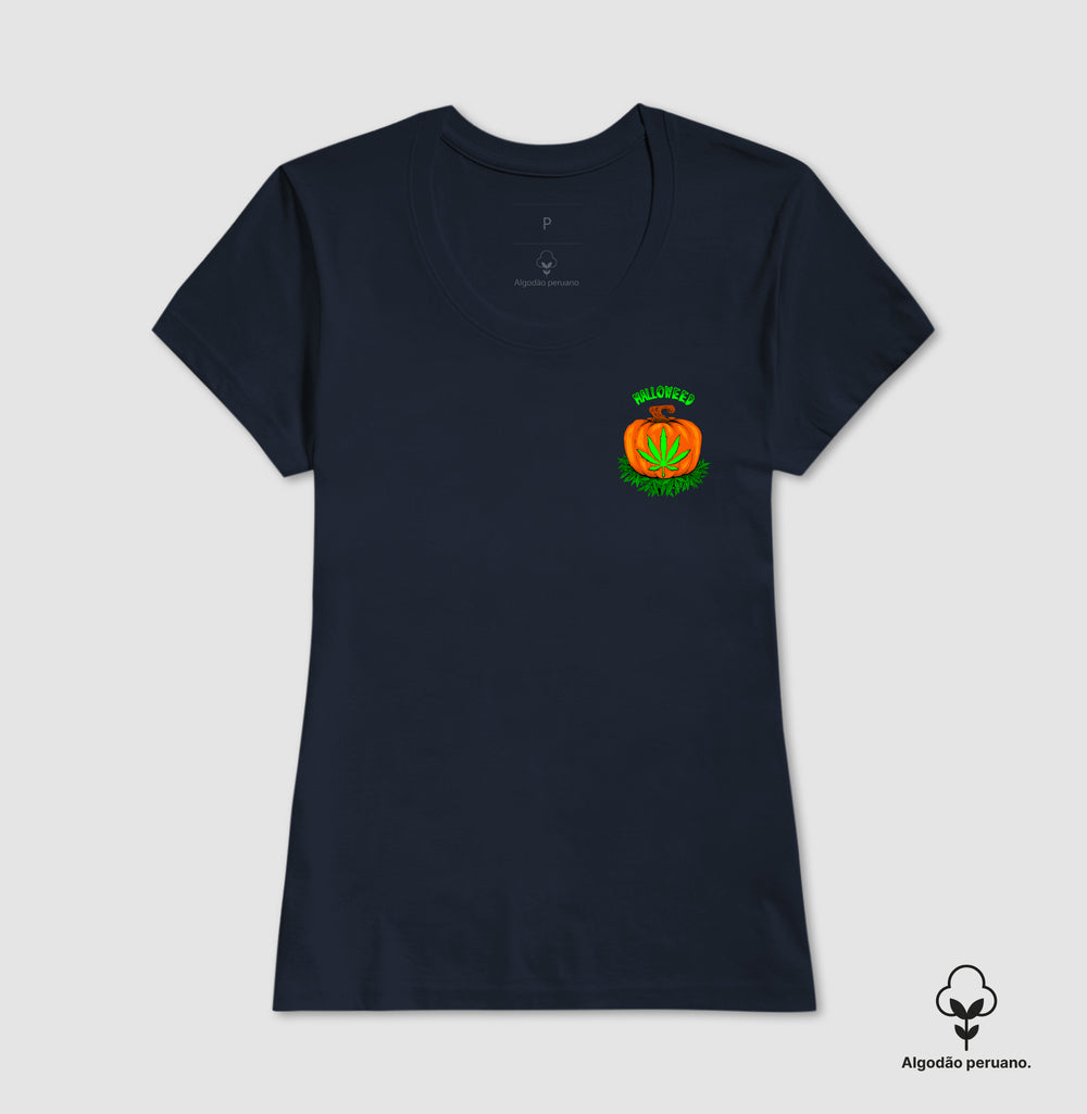 Halloweed Abóbora Algodão Peruano