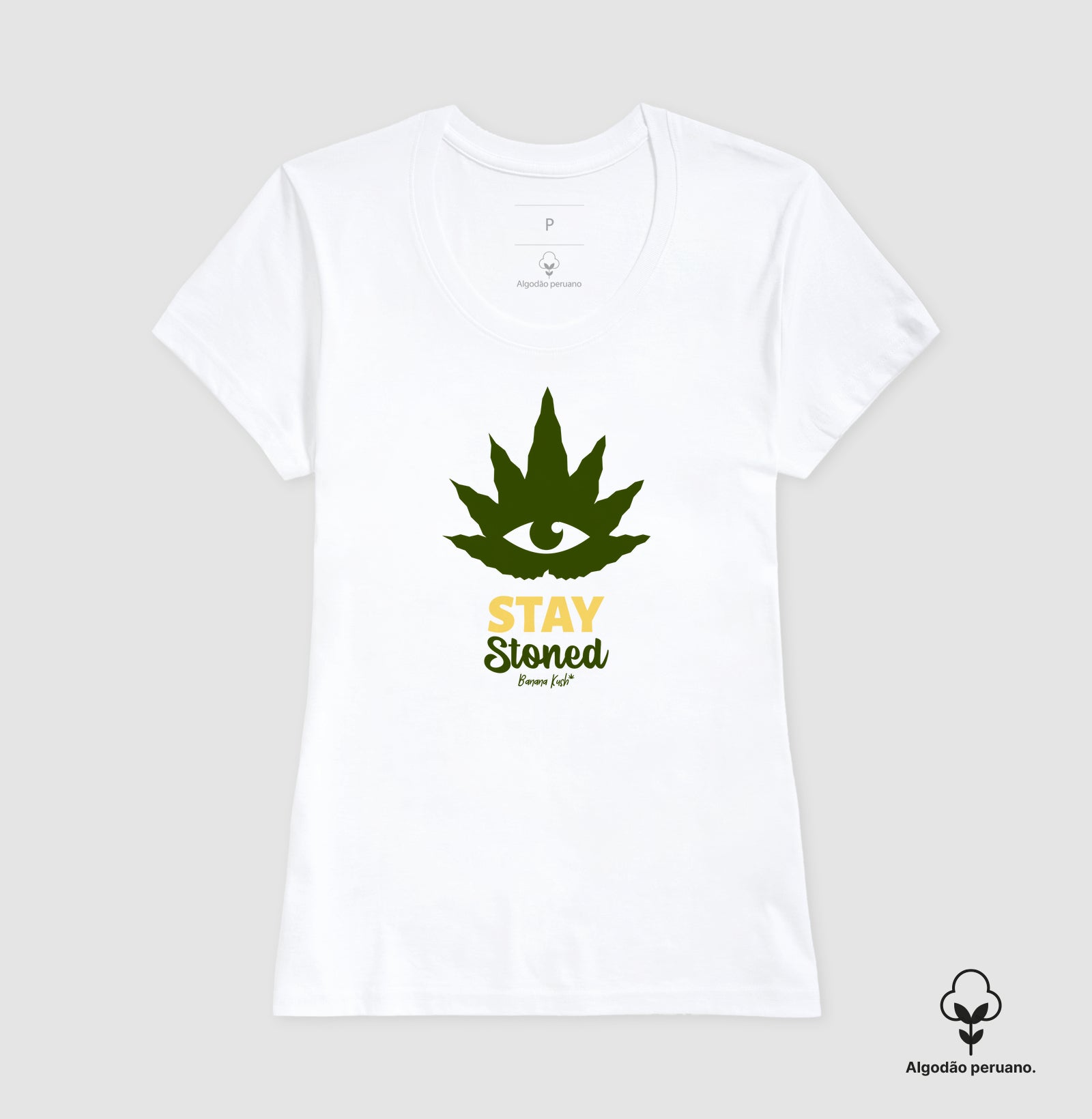 Stay Stoned Algodão Peruano