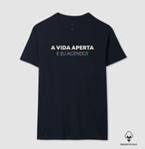 A vida aperta eu acendo Algodão Peruano