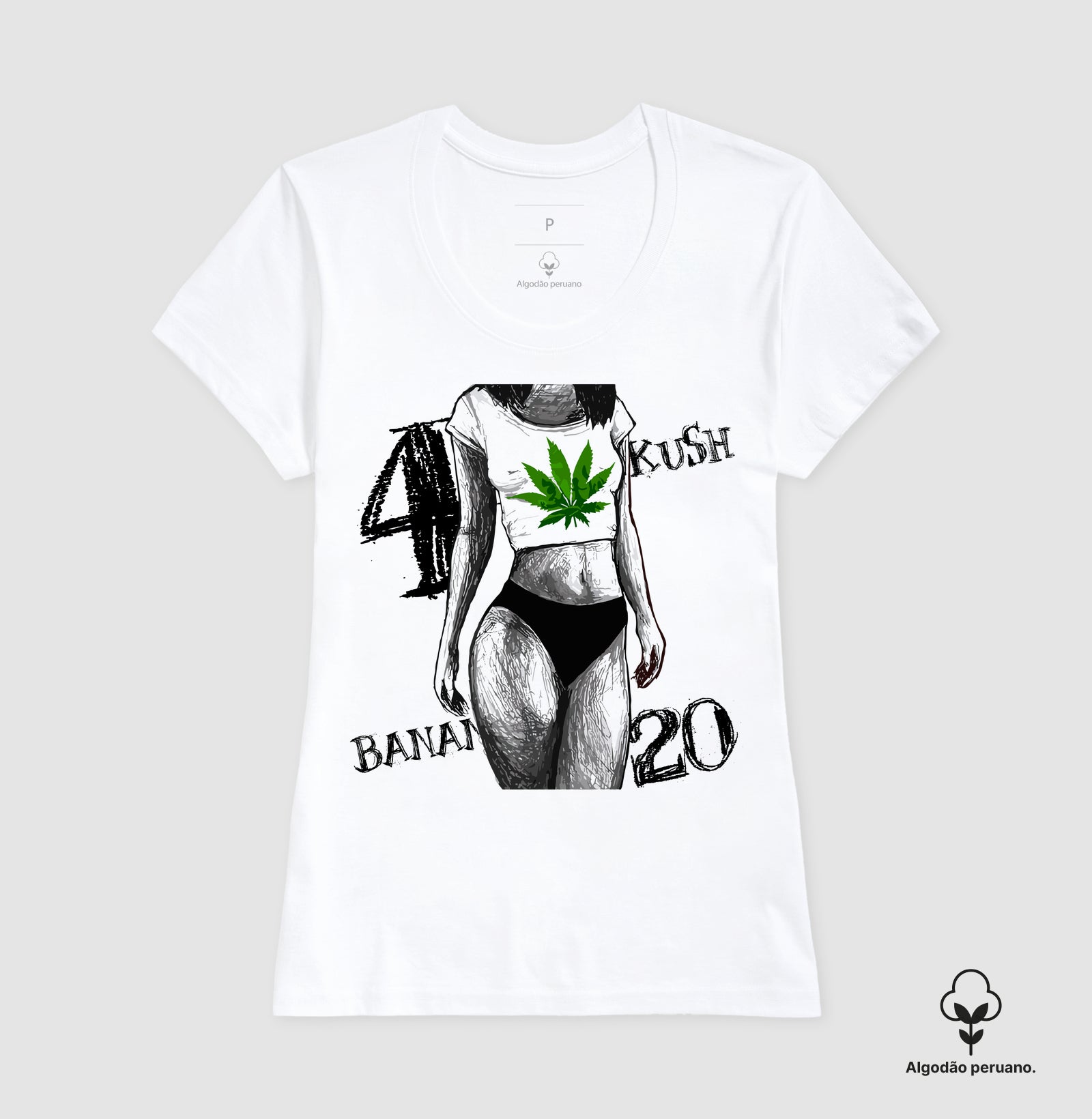 Banana Kush 4:20 Algodão Peruano
