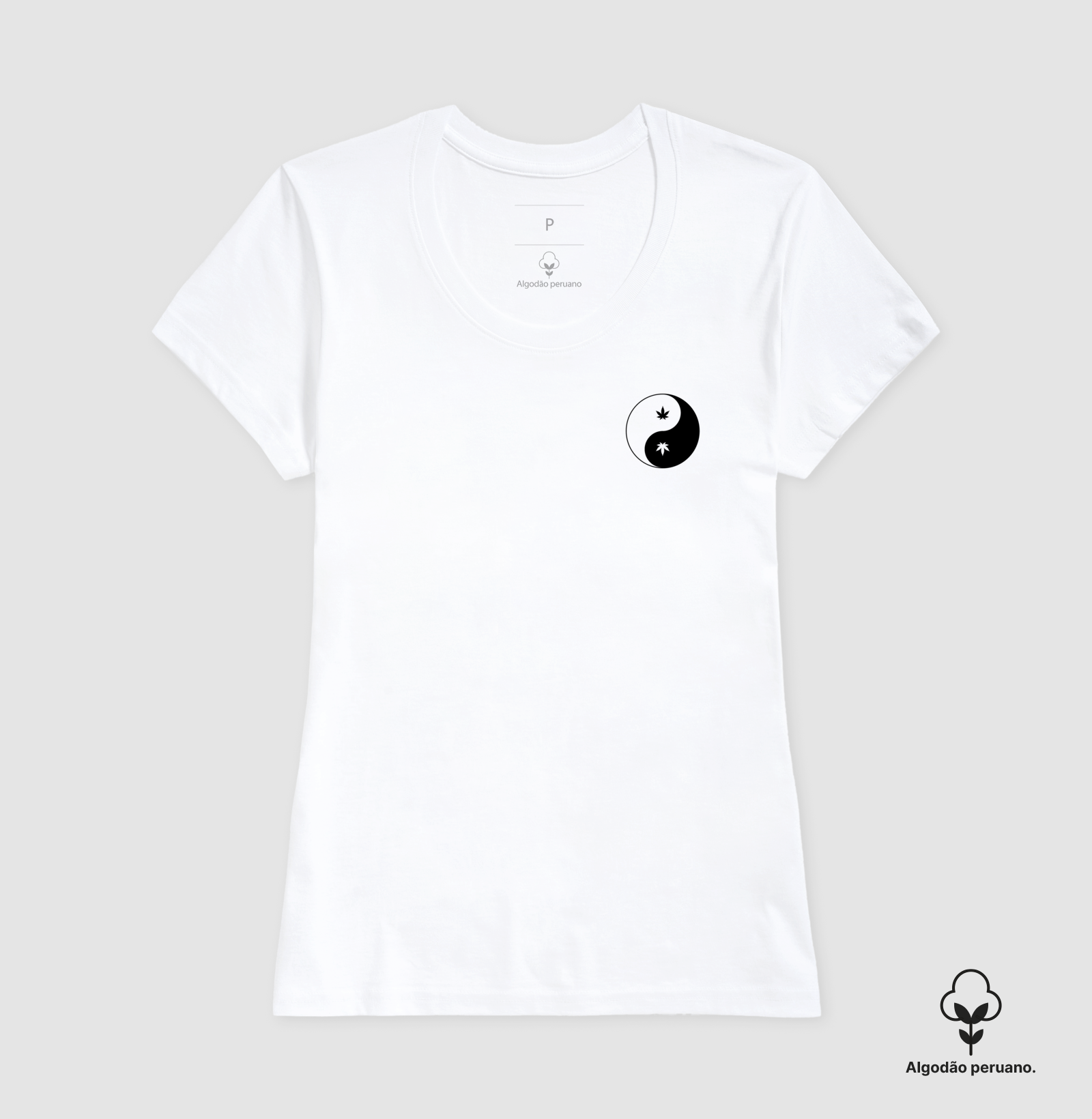 Yin Yang Algodão Peruano