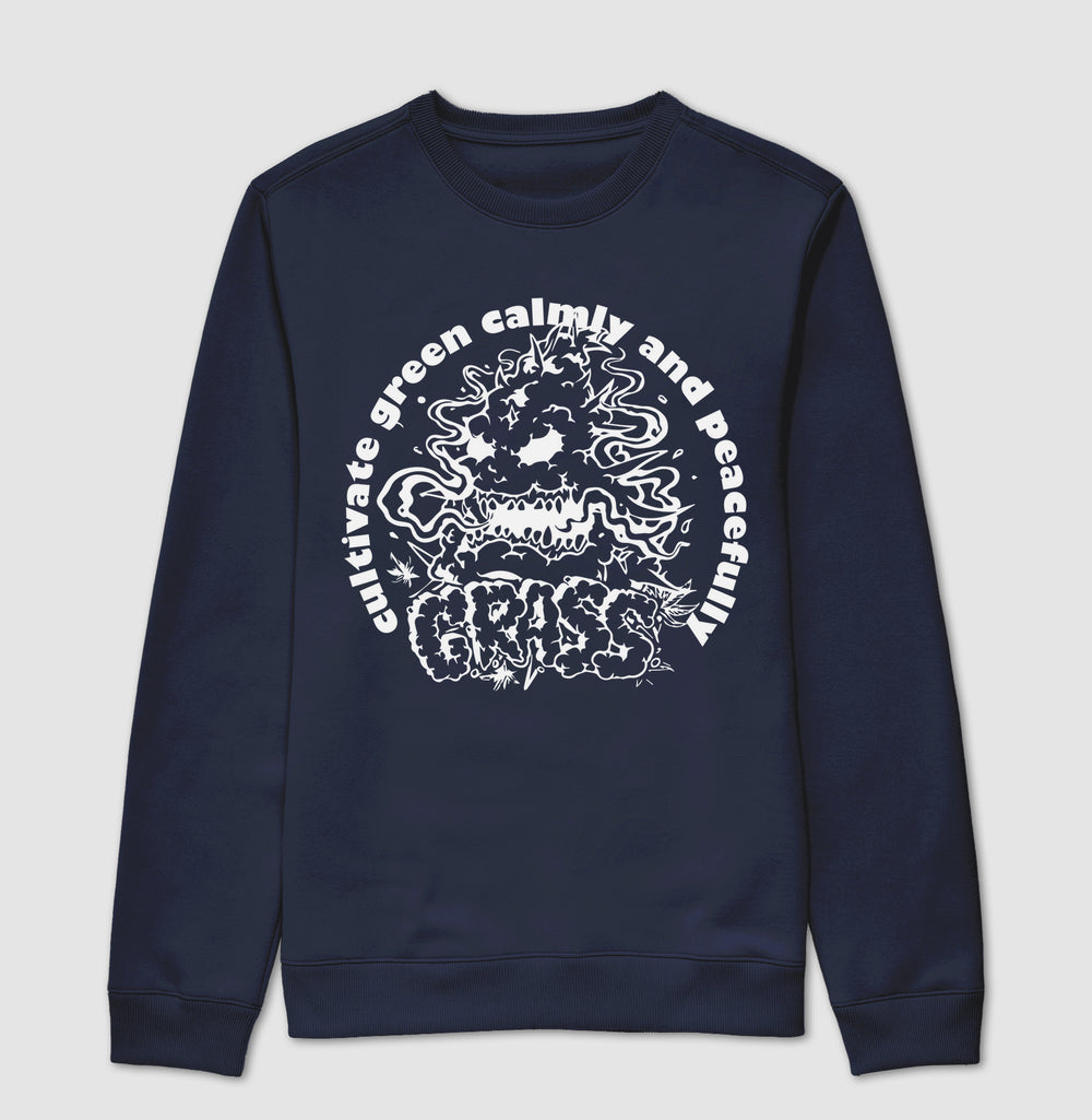 Green Calmly Moletom Premium