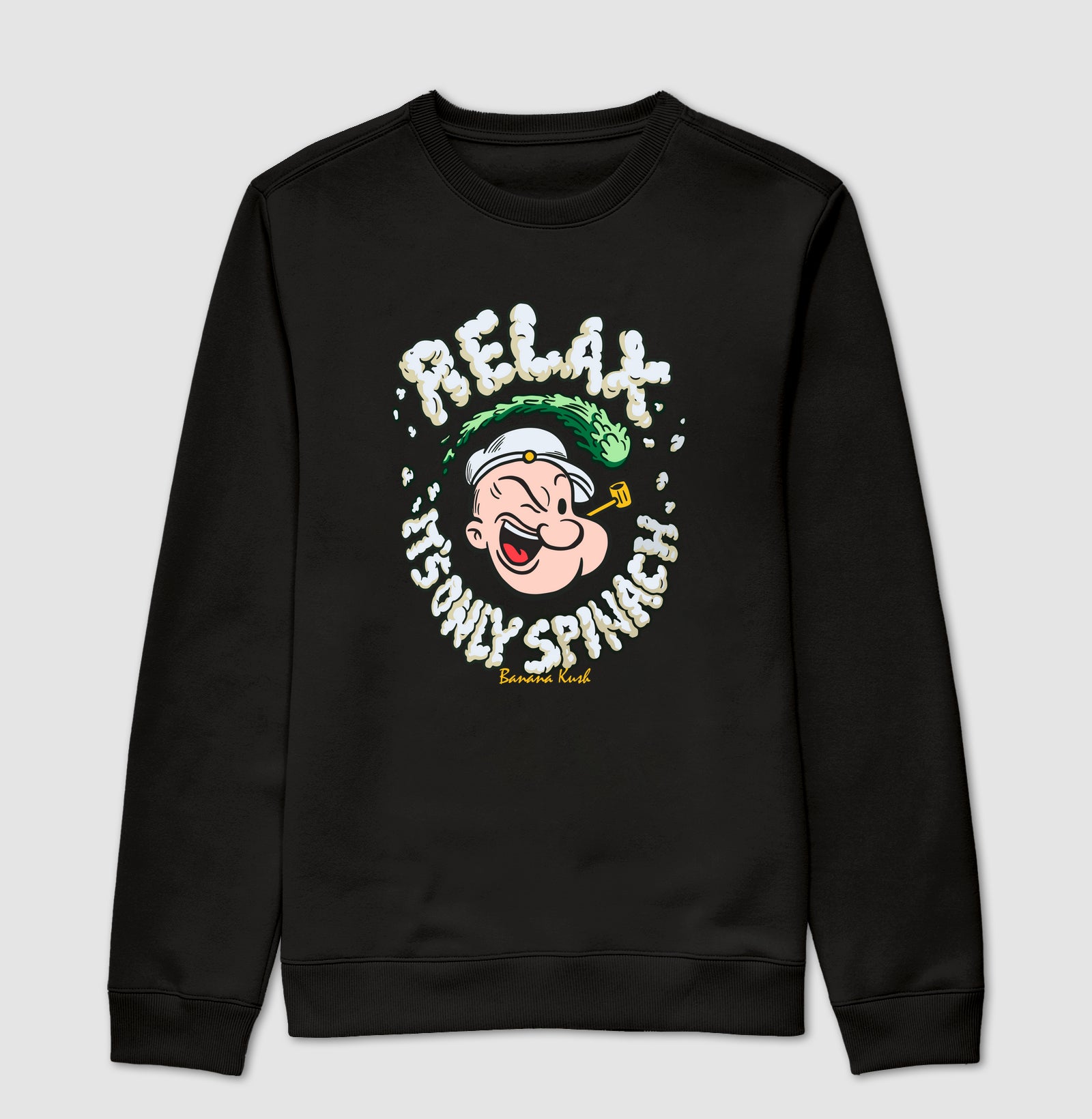 It's Only Spinach Moletom Premium