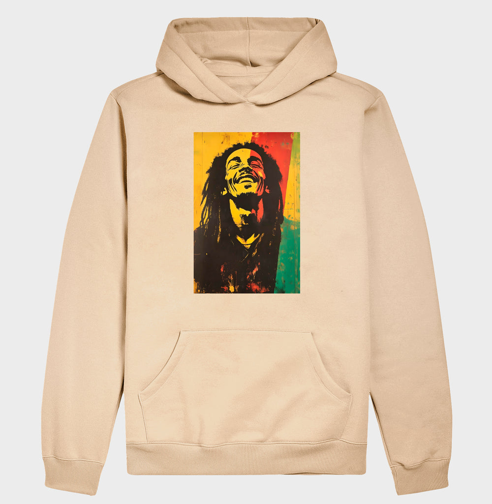 Bob Reggae Moletom com Capuz