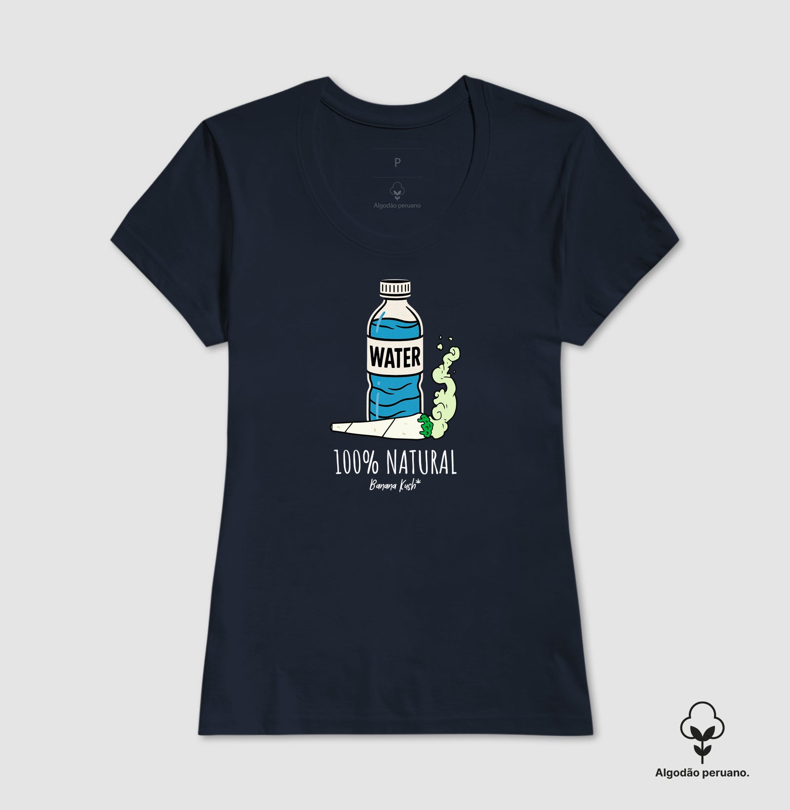 100% Natural Algodão Peruano