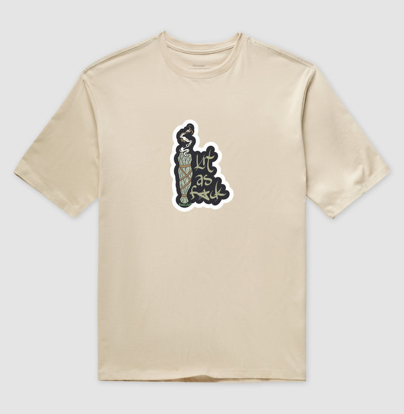 Lit as Fuck Oversized