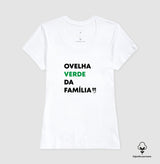 Ovelha verde da família Algodão Peruano