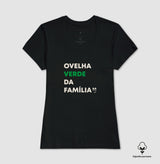Ovelha verde da família Algodão Peruano