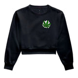 Folha Smoke Moletom Cropped Premium