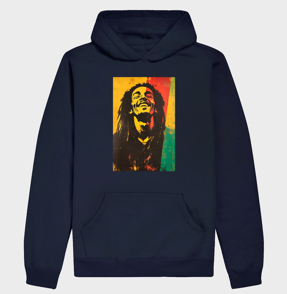 Bob Reggae Moletom com Capuz