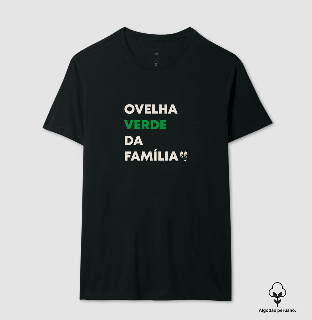 Ovelha verde da família Algodão Peruano