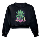 Alquimia Cannabica Moletom Cropped Premium