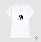 Yin Yang Folha Algodão Peruano
