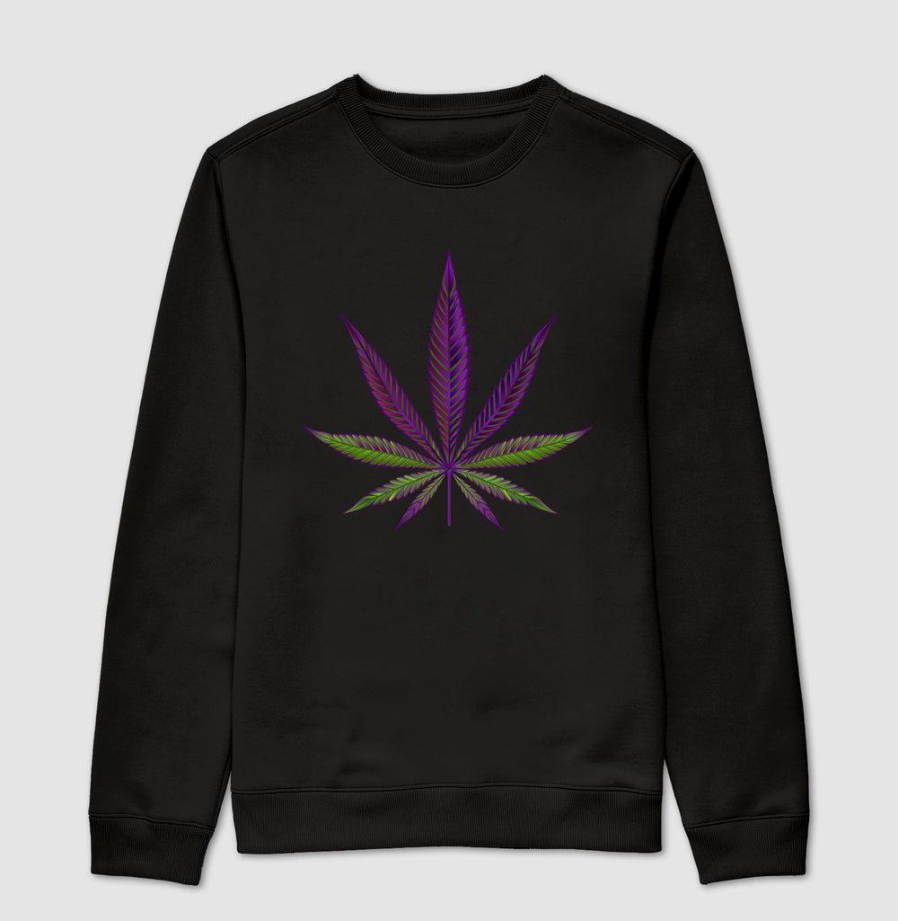 Folha Roxa Moletom Premium