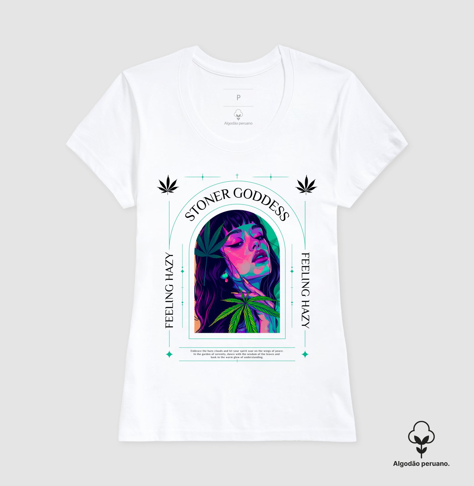 Stoner Goddess Algodão Peruano