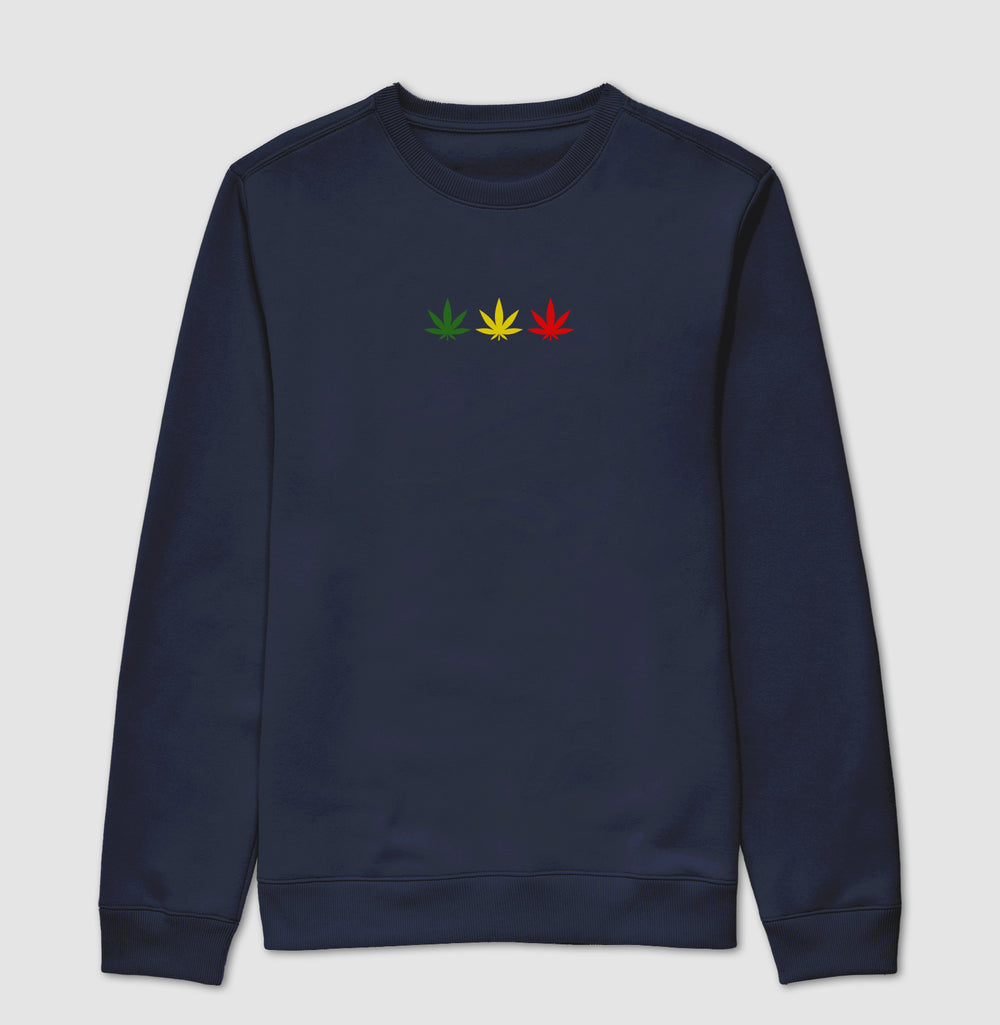 3 Folhas Reggae Moletom Premium