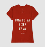 Uma coisa é ser erva outra coisa é ser raiz