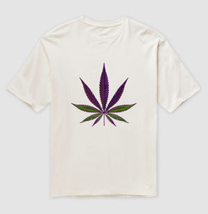 Folha Roxa Oversized