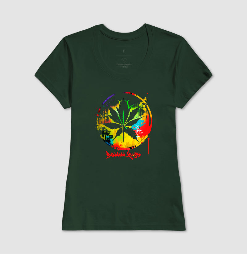 Folha Cannabis Aquarela