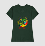 Folha Cannabis Aquarela