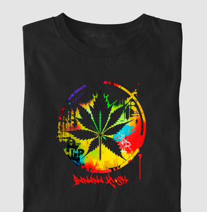 Folha Cannabis Aquarela