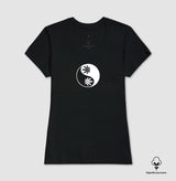 Yin Yang Folha Algodão Peruano