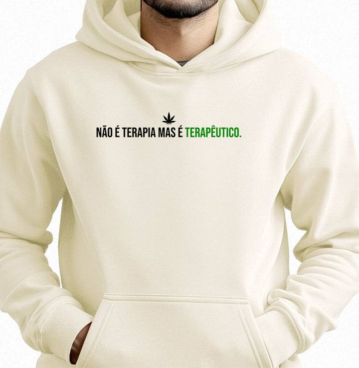 Terapêutico Moletom com Capuz
