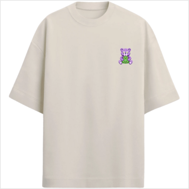 Stoned Little Bear Oversized Costas